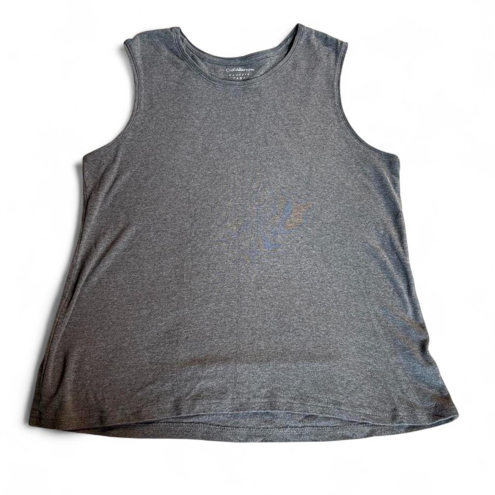 Gray Croft & Barrow sleeveless tank top